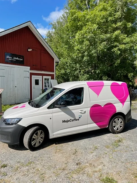 Folie bildekor - MojoCoffee - Team Schillström